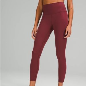 Lululemon Wunder Under High-Rise Tight Size 4 Mulled Wine